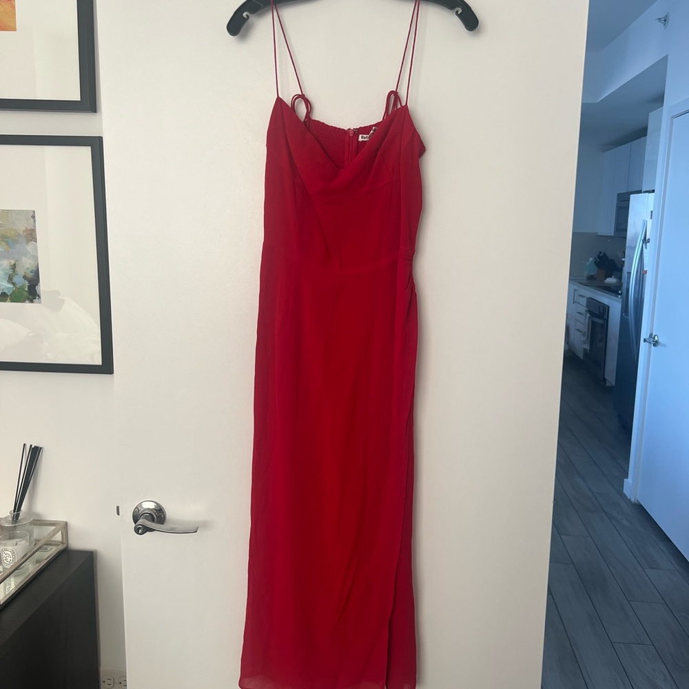 Reformation Kourtney Midi Dress